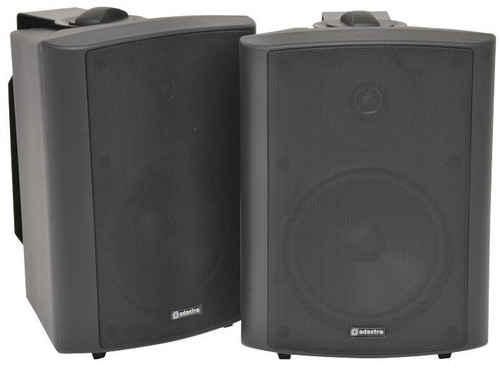 Adastra | High Quality Stereo Speakers Supplied In Pairs | 120W Max | Black