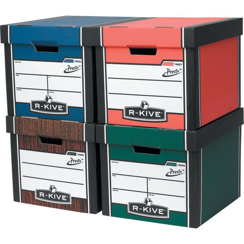 FELLOWES R-KIVE 00725 BOX WDGR (10891551) - WOODGRAIN