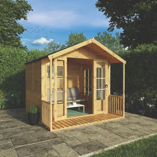 Premium T&G Summerhouse with 3 Doors