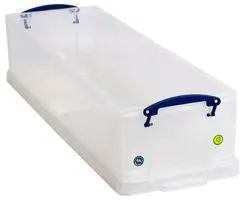Really Useful Box Plastic Storage 22 Litre Clear