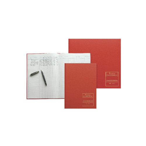 Collins Cathedral A4 69 Series 3 Cash Columns Analysis Book - 69/3.1, Red