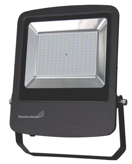 Brackenheath N6065 'Rex Superslim' LED Floodlight Fitting - 150 Watt (Black)