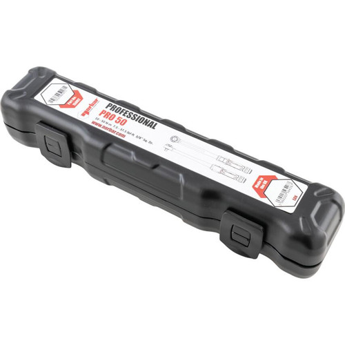 Norbar NOR15002 10-50 N m 3/8-Inch Pro 50 Adjustable Mushroom Head Torque Wrench Drive - Silver