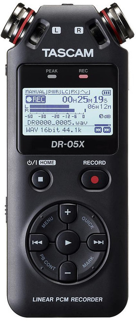 Tascam DR-05X Stereo Handheld Digital Audio Portable Recorder and USB Audio Interface