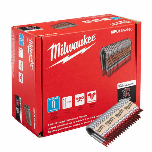 Milwaukee 4932480359 45mm Fencing Staples (Box of 960)