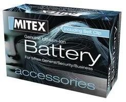 Mitex General/Security/Pro/446/446Pro 1300mAh Li-ion Battery Pack & Belt Clip