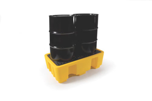 Lubetech 2 Drum Polyethylene Drum Spill Pallet