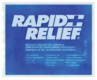 Reusable Hot/Cold Gel Compress with Contour Gel 9" x 11"