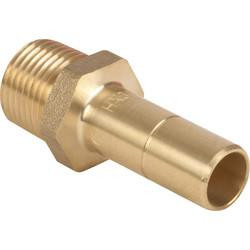 Hep2O 15mm x 1/2 Inch Brass Male Spigot