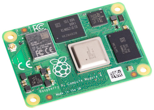 Raspberry Pi Compute Module 4 4GB RAM, 32GB Flash, WLAN + BT