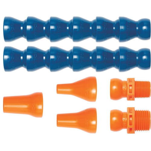 Loc-Line - 50813 Coolant Hose Assembly Kit, Acetal Copolymer, 7 Piece, 1/2" Coolant Hose ID