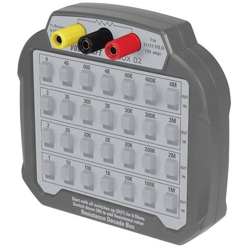 VOLTCRAFT R-Box 02 Measuring Decade Resistance 1%