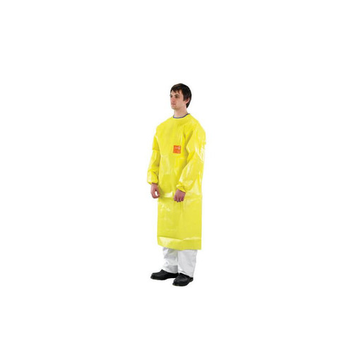 Ansell AlphaTec 3000 Model 214 Yellow Protective Gown L