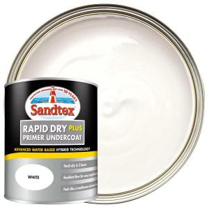 Sandtex Rapid Dry Plus Primer Undercoat 750ml White