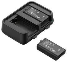 Sennheiser Pro Audio EW-D Charging Set, Dual-Bay Charger with 2 Lithium-Ion BA-70 Battery Packs