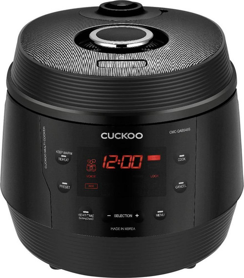CUCKOO CMC-QAB549S Premium ICOOK Q5 8-in-1 Multicooker with 10 Pre-Programmed Modes