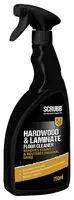 SCRUBB Hardwood & Laminate Floor Cleaner, Ready to Use Spray, Citrus Cleaner, 750ml
