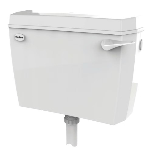 Thomas Dudley Ltd Acclaim 9Ltr White Alloy Steel Traditional Cistern Handle with Lever