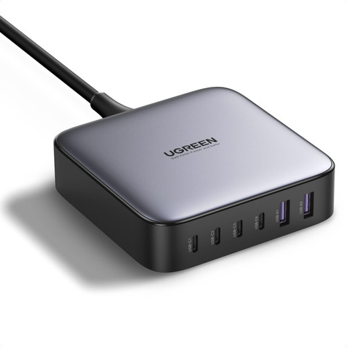 UGREEN Nexode 200W 6 Ports USB C Fast Desktop Charger GaN II
