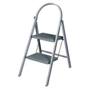 Werner Handy Stepstool 2 Step - Grey