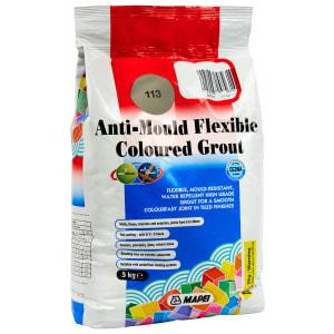 Mapei Anti-Mould Flexible Grout 5kg Grey