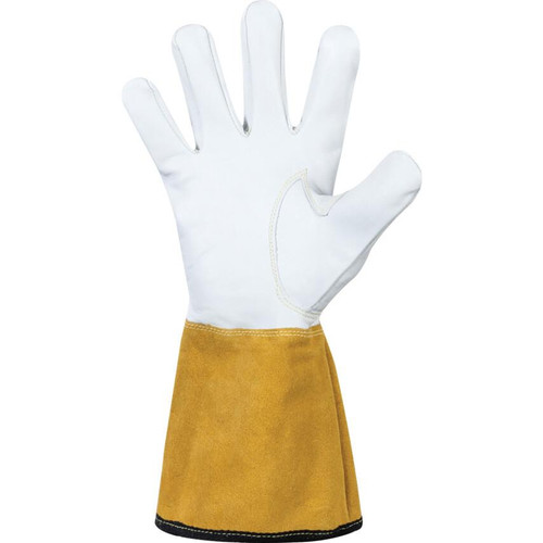 Ejendals 126A-7 Size 7 'Tegera 126a' Welding Glove - White/Yellow