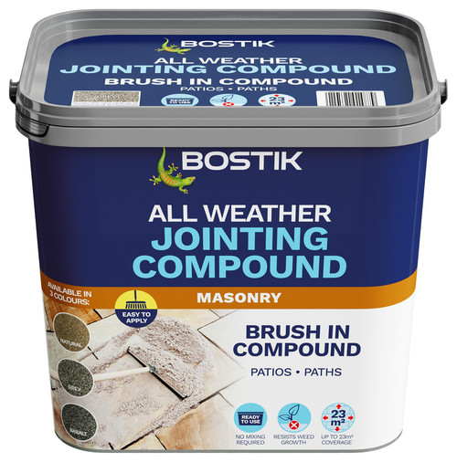 Bostik All Weather Jointing Compound Grey - 15kg