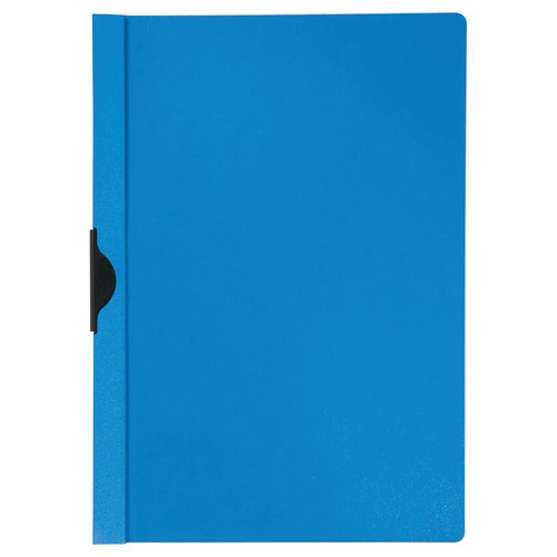 Q-Connect Quickclip File 3mm A4 Dark Blue (Pack of 25)