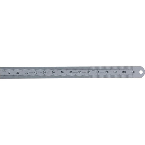 150mm Flexible Rustless Rule Round End