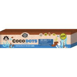 Peat-free 50 pcs Coir Pellet Compost Disks for Seeding Plug Plants & Germination | Coco & Coir Coco Dots 40mm