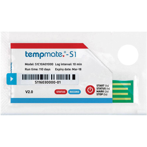 Tempmate Temperature Datalogger Tempmate S1 -30 upto 70°C