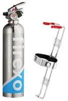 Firexo All in One Stainless Steel Fire Extinguisher 500ml Chrome