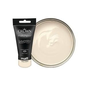 Crown Matt Ivory Cream 40ml