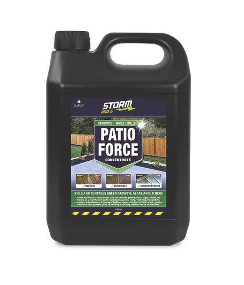 Patio Force Storm RTU 5Ltr Concentrate
