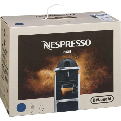 Nespresso De'Longhi Pixie EN127.BL Capsule Coffee Machine