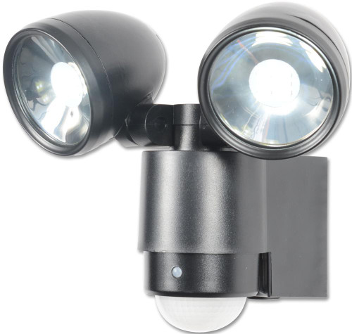 Sirocco LED Twinspot Floodlight with PIR Sensor