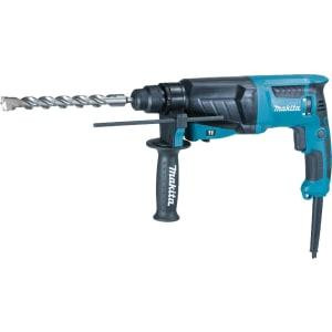 Makita HR2630 26 mm 3 Mode SDS Plus Rotary Hammer Drill, Blue