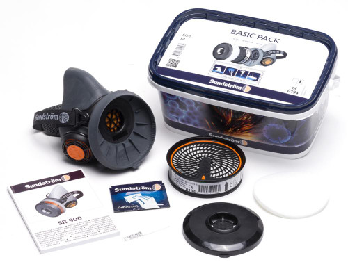 Sundström Basic Respirator Set, Mask and Filter Set