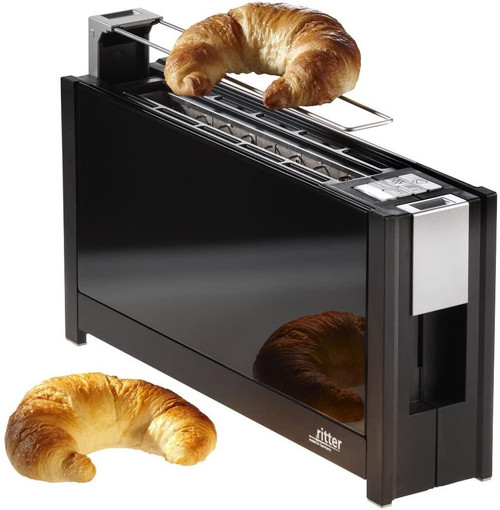 Ritter Volcano 5-2 slice(s) toaster 950W - black