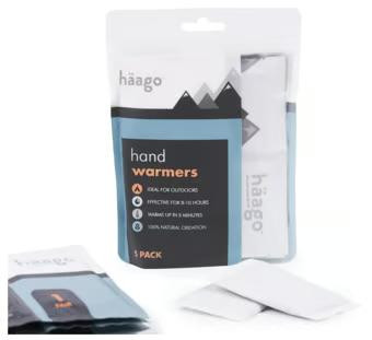 Haago Hand Warmers - Travel Pack, 5-Pack