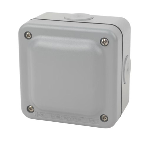 MK Masterseal Plus K56506GRY Junction Box, Grey