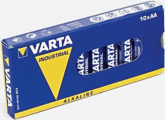 VARTA INDUSTRIAL AA PACK OF 10