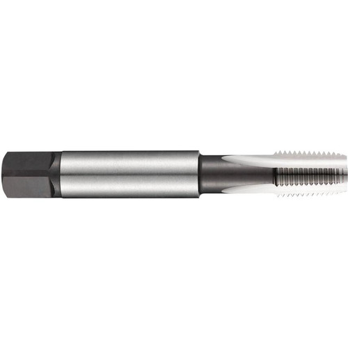 Dormer E7141/4 Series E714 HSS-E-PM NPT Straight Flute Machine Tap, Bright Finish, 1/4" x 18 x 100mm