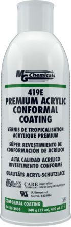 419E Premium Acrylic Conformal Coating - UL 746E Recognized