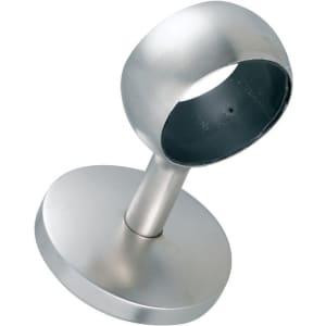 Rothley Handrail Straight Post - Brushed Nickel Finish