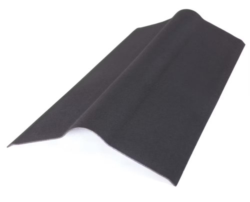 Onduline Ridge Cover 1m Length, Fits ONDULINE Easyline, Ondalux, Base and Duro/S Plates (Black)