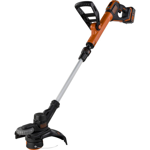 BLACK+DECKER Cordless Grass Trimmer (Powercommand EasyFeed, 18V 4.0Ah)