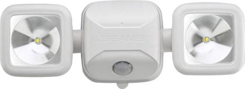Mr Beams High Performance Wireless Battery Powered Motion Sensing LED Dual Head Security Spotlight