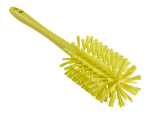 Vikan Ø3.5" One-Piece Pipe Brush 5381-90-6 - Medium/Stiff - Yellow