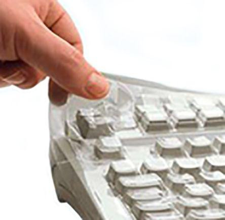 CHERRY WetEx, Flexible Protective Keyboard Cover for CHERRY G84-4100, Without Windows Keys